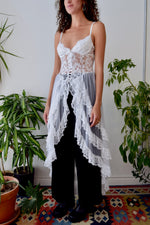 Eighties Tiered Lace Corset