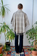 Grey Wool Cape