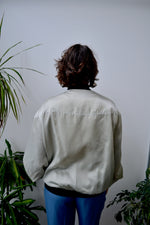 Eighties Satin Harley Bomber