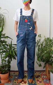 Vintage Big Smith Embroidered Overalls