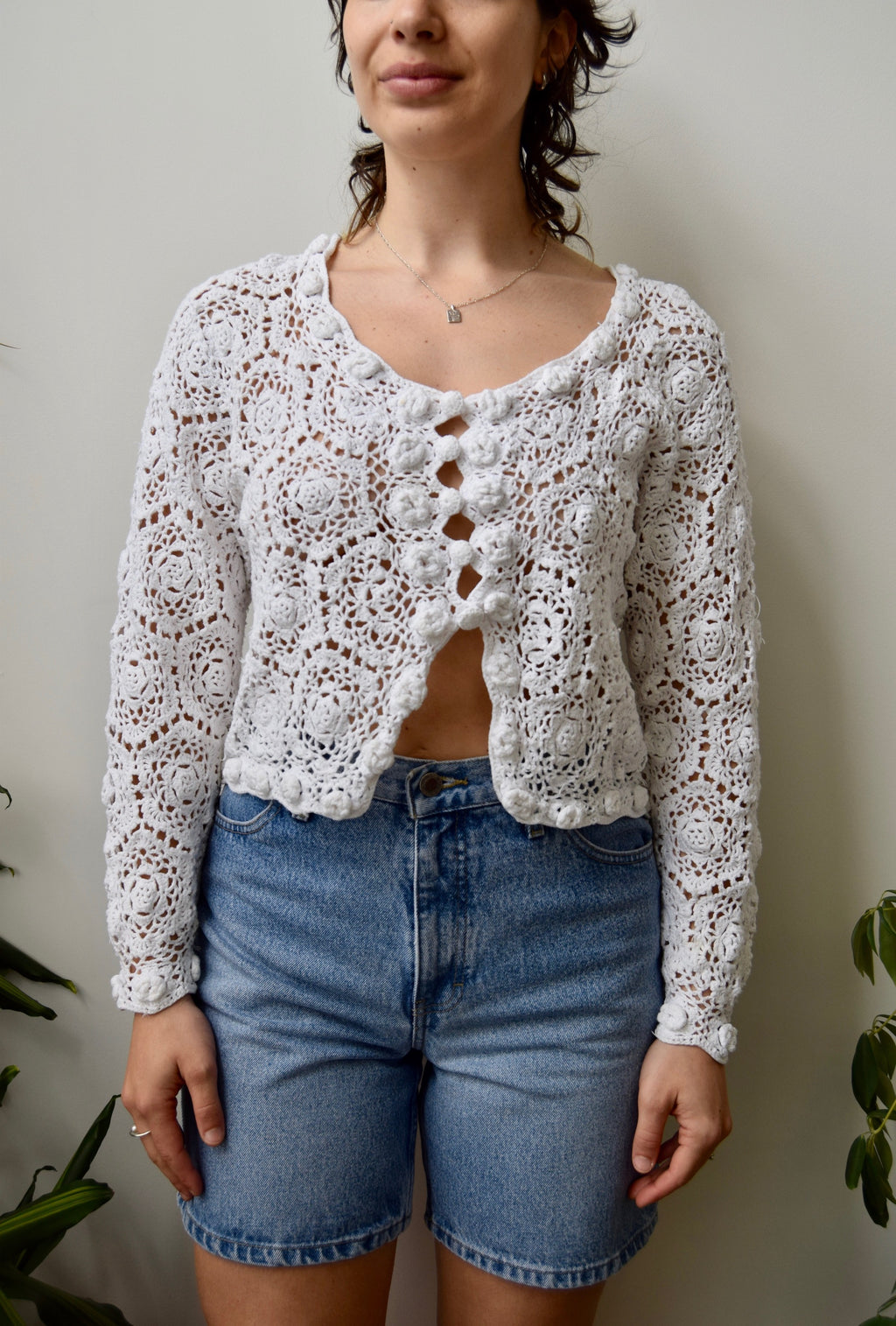 Crochet Cardi Top