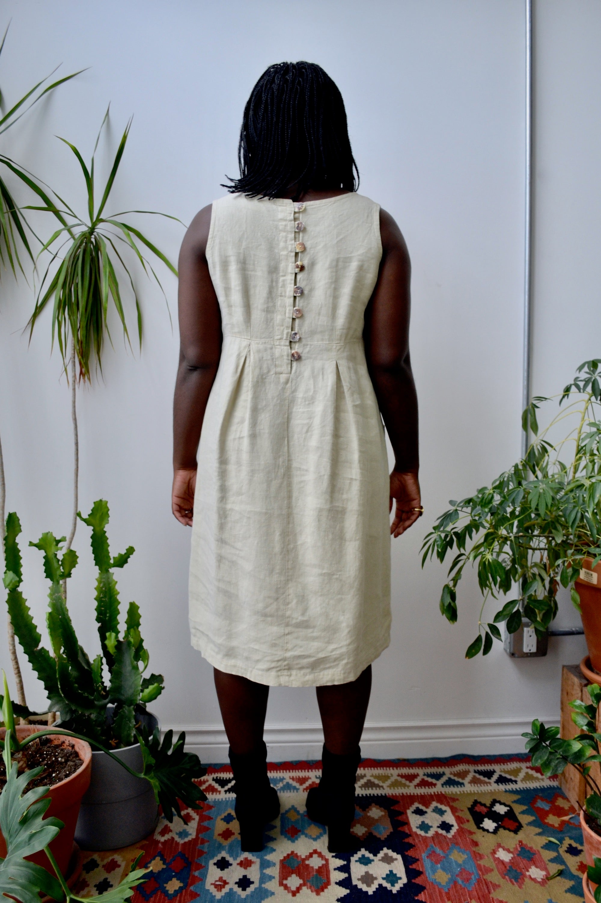 Jasmine Linen Dress