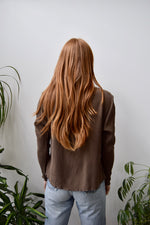 Crinkle Silk Blouse