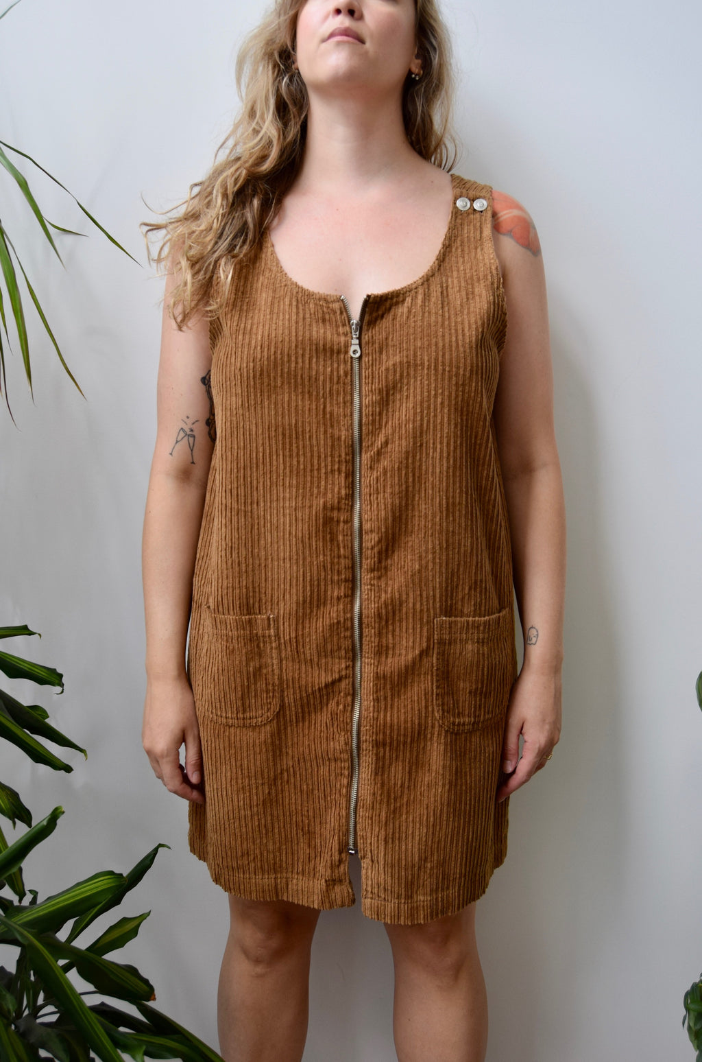 Corduroy Jumper Dress