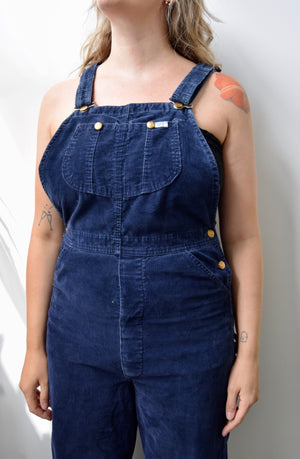 Seventies Lee Cord Overalls