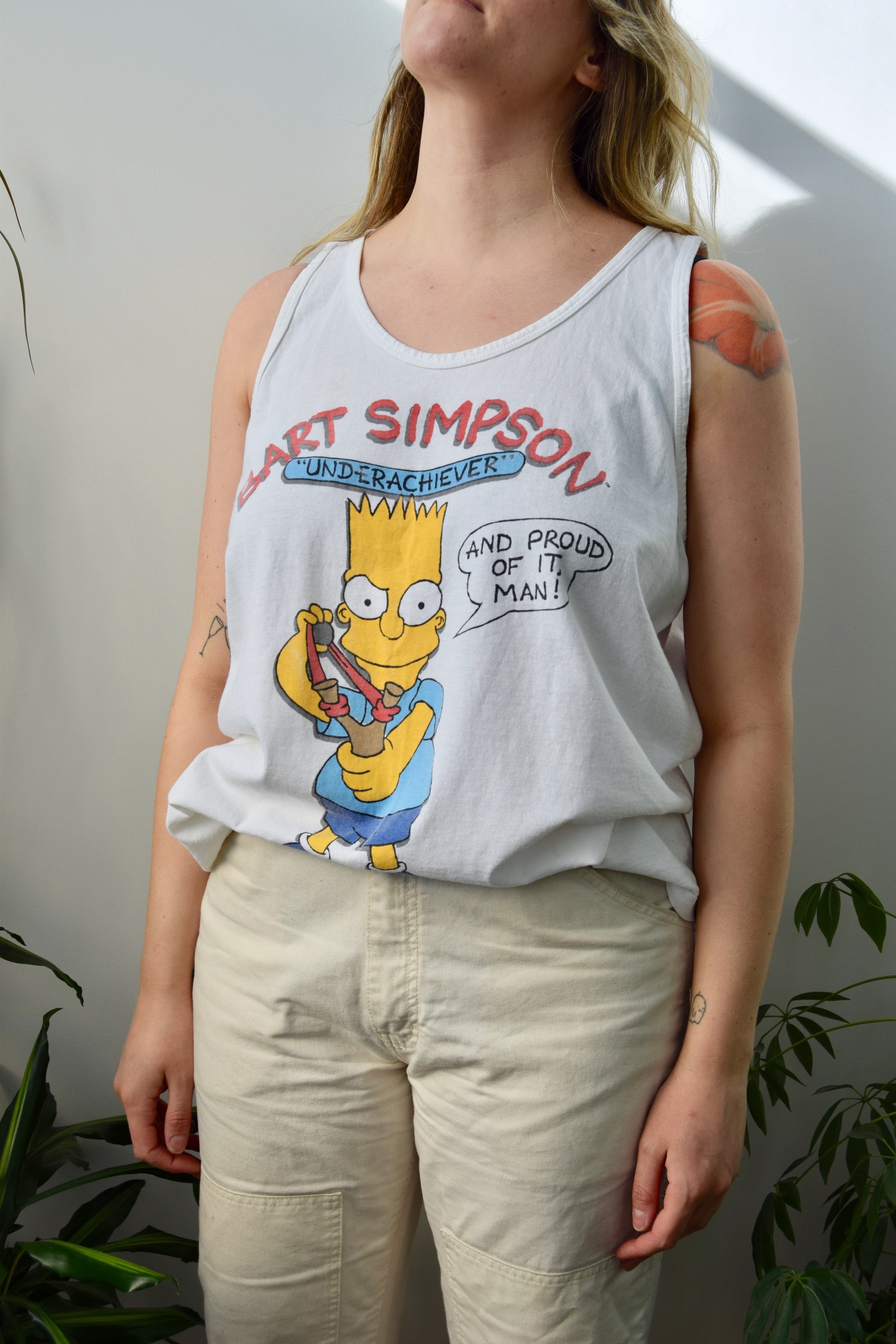 1989 Bart Simpson Tank Top