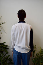 B&W Block Blouse
