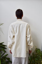 Ivory Flannel Button Up