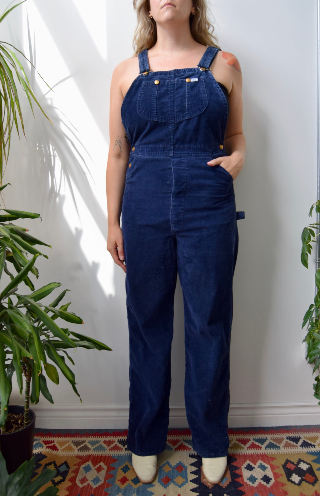 Seventies Lee Cord Overalls