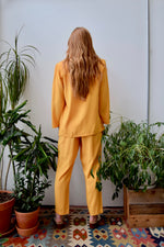 Mustard Two Piece Suit