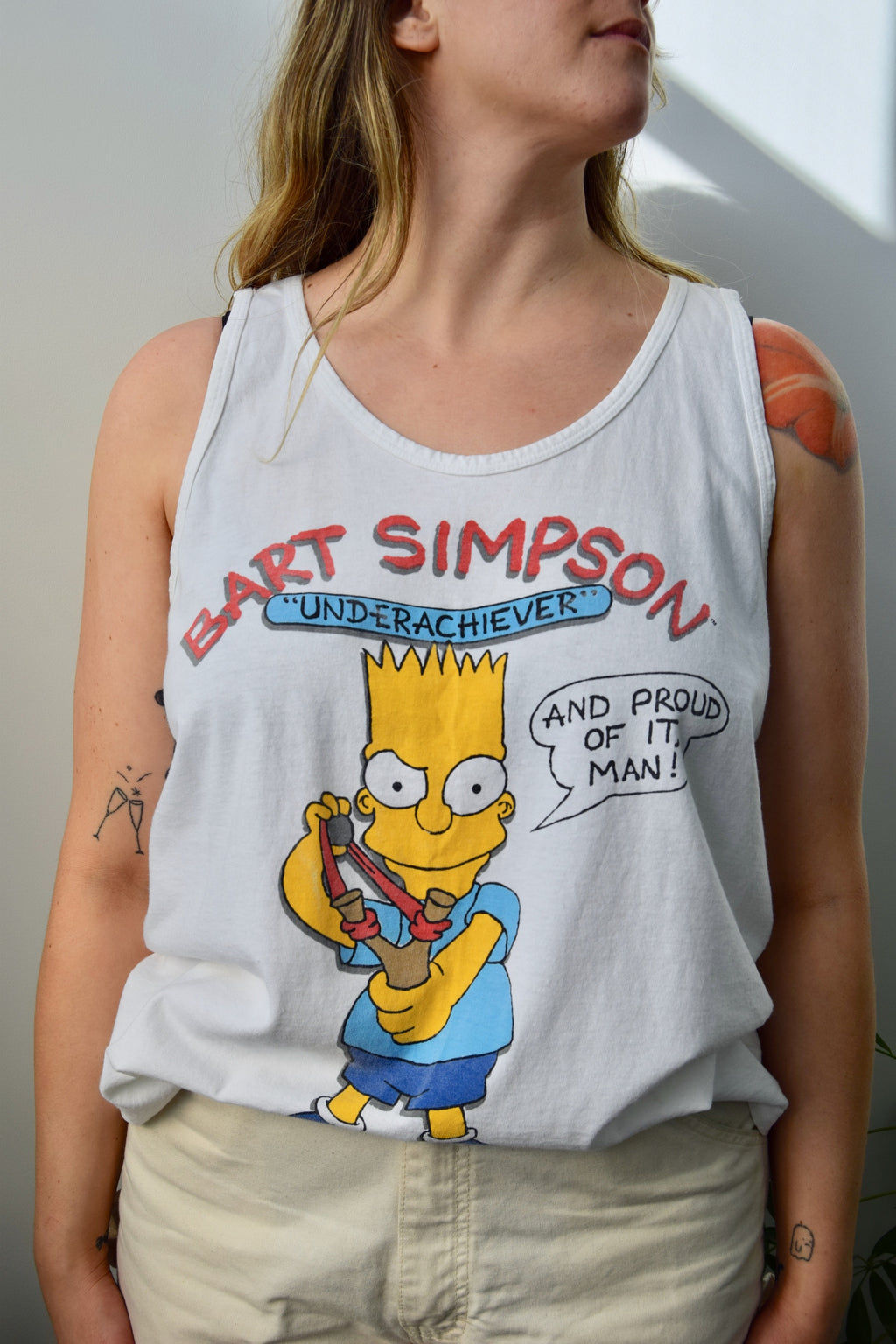 1989 Bart Simpson Tank Top
