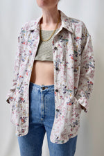 Wallpaper Floral Chore Coat