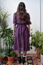 Seventies Ditsy Floral Dress