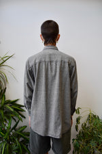 Raw Silk Button Up