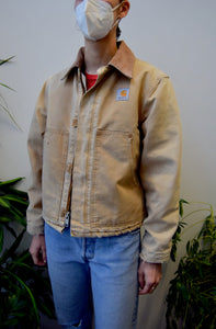 Faded Lined "Carhartt" Jacket