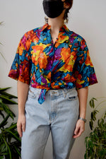 Gauzy Tropical Blouse