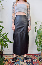 2000s Leather Maxi