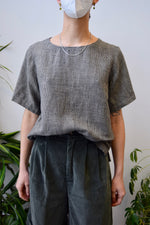 Boxy Linen Top