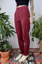 Stretch Gingham Pants