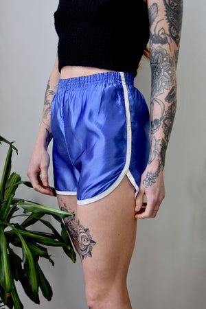 Periwinkle Disco Shorts