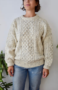 Speckled Irish Knit