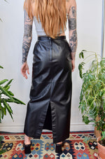 2000s Leather Maxi