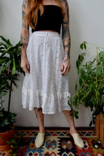 Seventies Gunne Sax Wild Flower Skirt