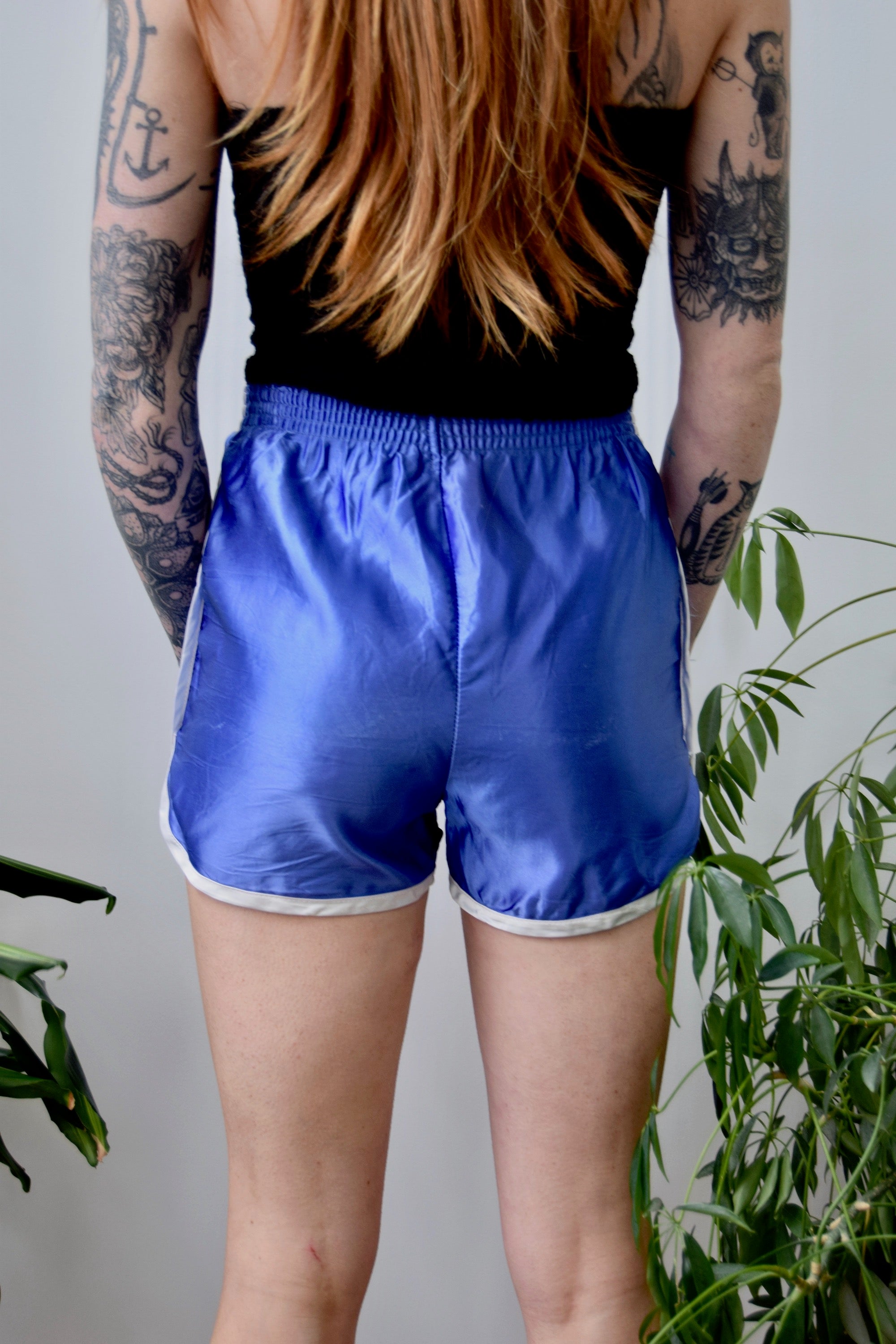 Periwinkle Disco Shorts