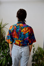 Gauzy Tropical Blouse