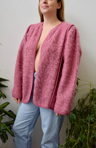 Pink Cloud Sweater Jacket