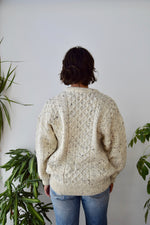 Speckled Irish Knit