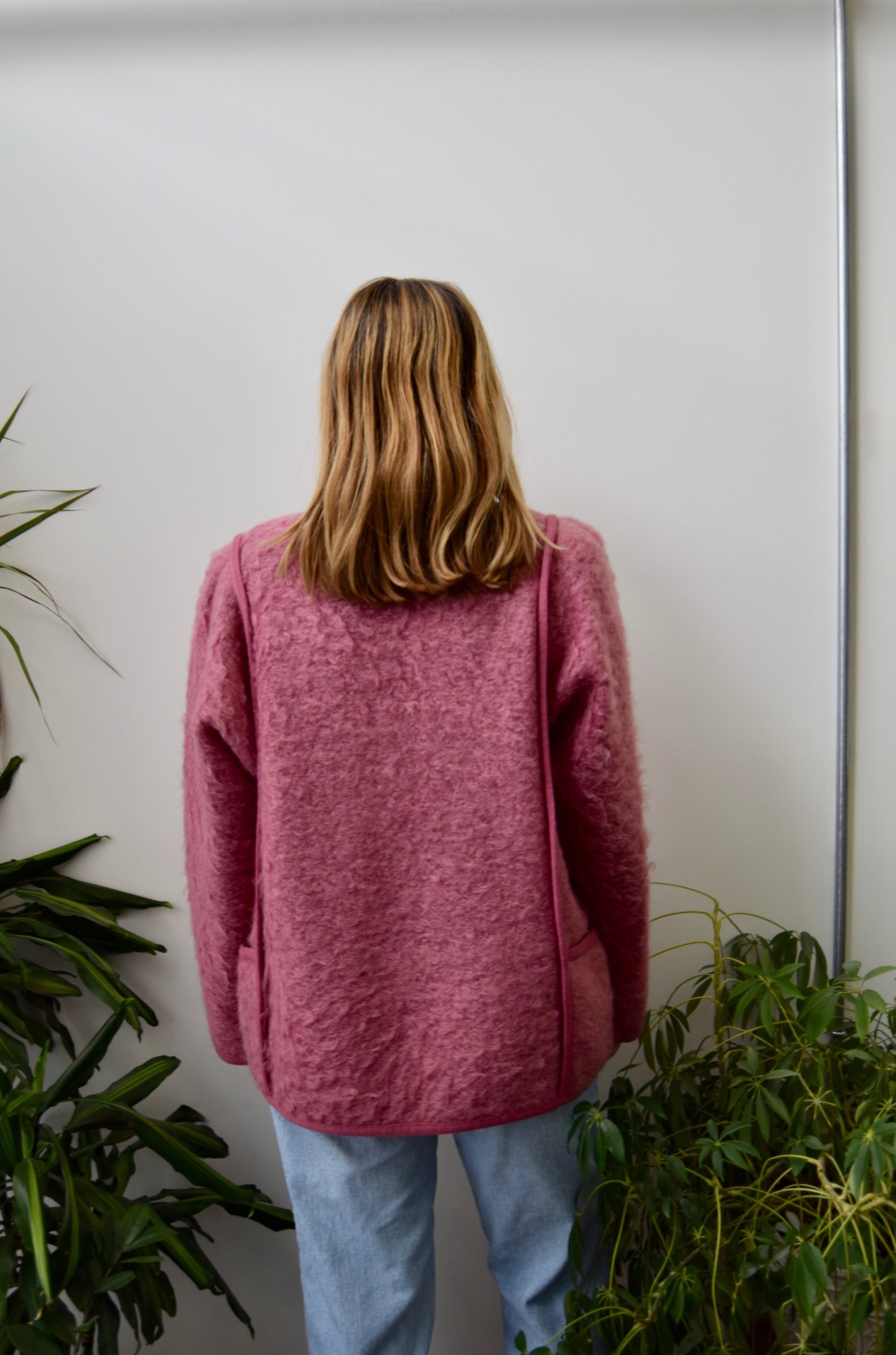 Pink Cloud Sweater Jacket