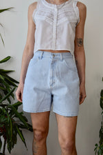 Lee Light Wash Denim Shorts