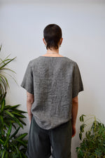 Boxy Linen Top