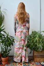 Brushstroke Seventies Dress