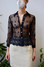 Romantic Mesh Top