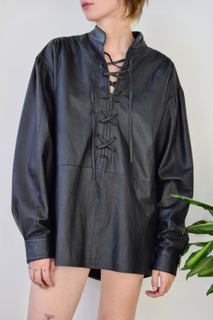 "As You Wish" Leather Tunic