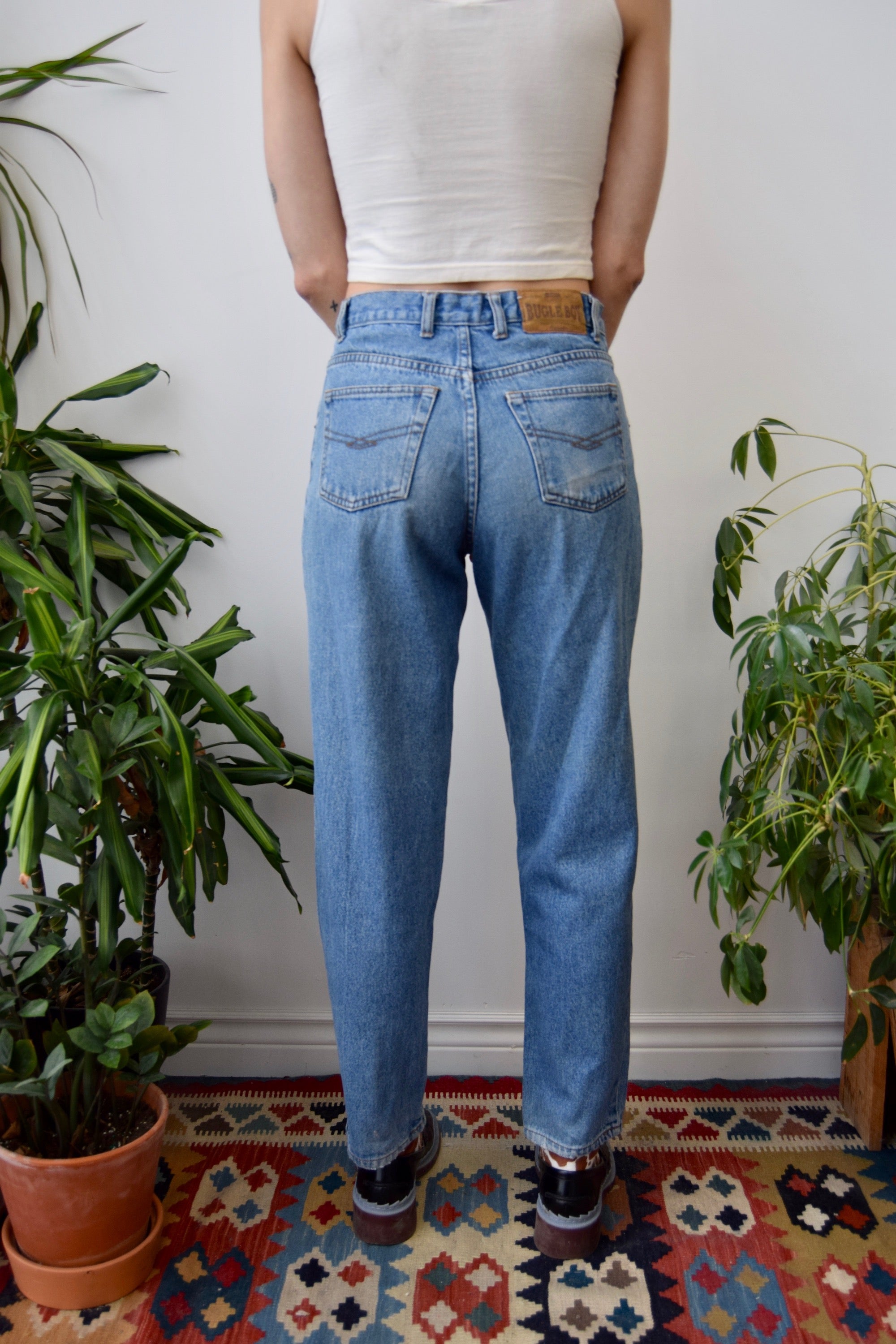 Bugle Boy Pleated Jeans – Community Thrift And Vintage