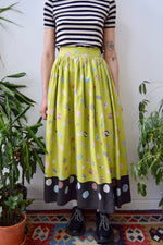 Patterned Polka Dot Skirt