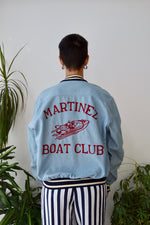 Vintage Levi's Chambray Denim Bomber Jacket