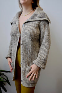 Oatmeal Sweater Coat