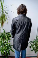 Slick Black Leather Jacket