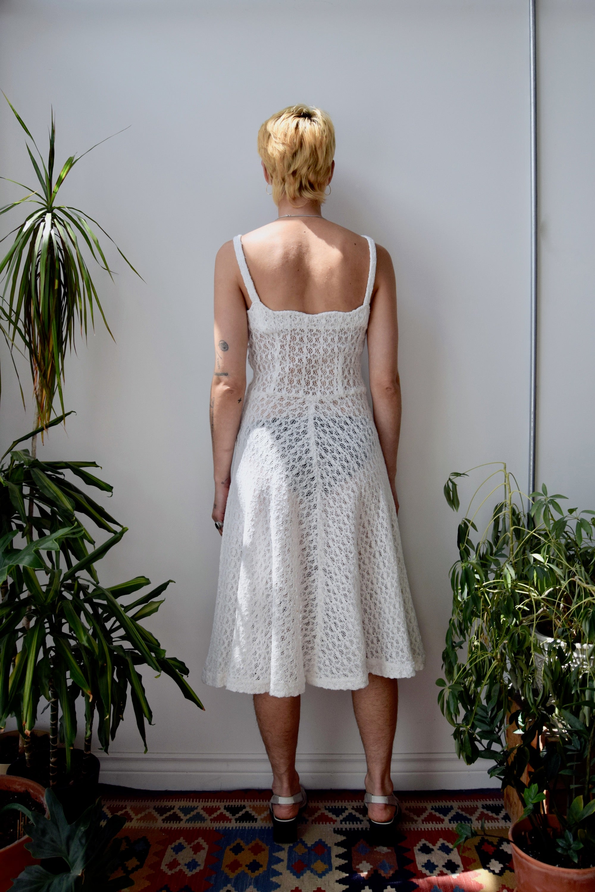 Vintage Crocheted Summer Dress