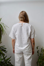 Linen Doily Blouse