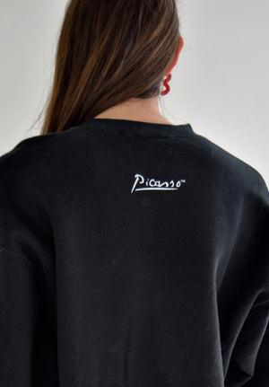 Vintage Pablo Picasso Head of a Woman Crewneck Sweatshirt