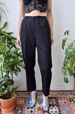 Tapered Wool Trousers