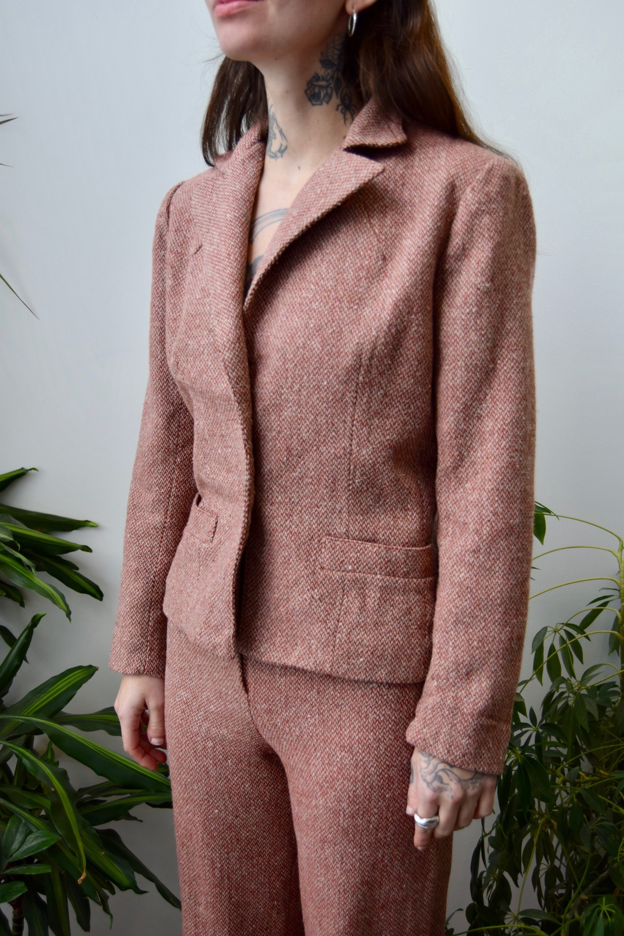Rose Tweed Suit