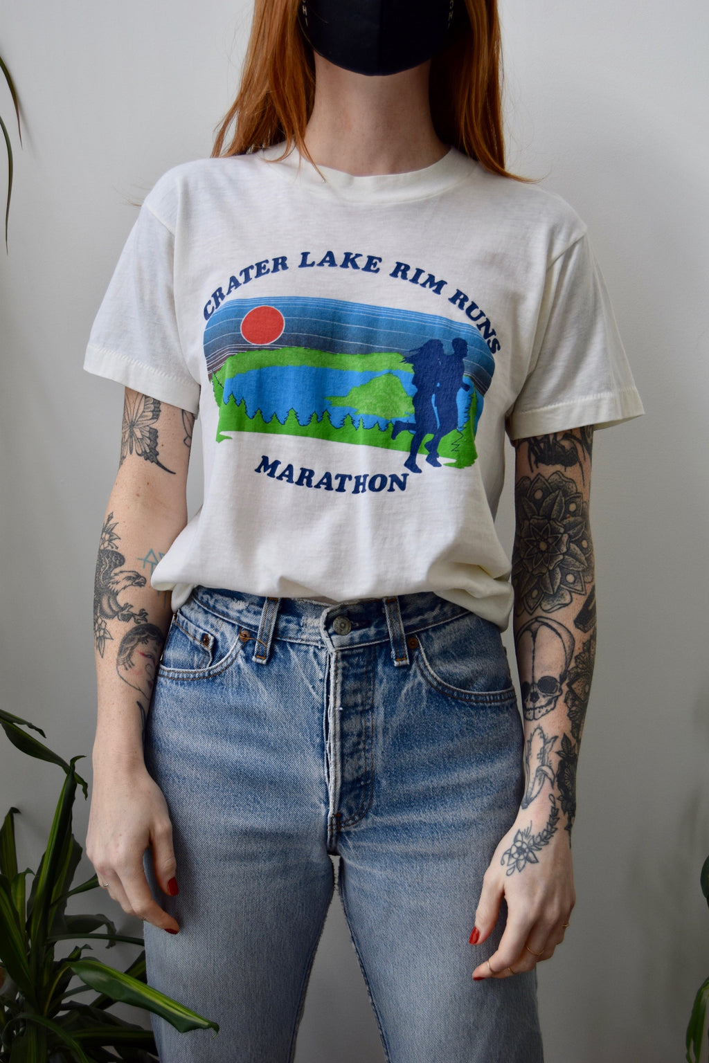 Vintage Threadbare Crater Lake Tee