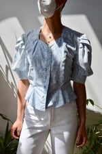 Puff Sleeve Cotton Prairie Top