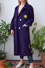 Fifties Naval Academy Wool Robe